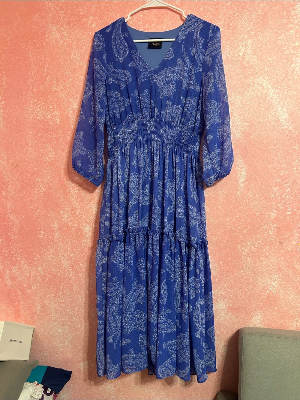 Just… Taylor Purple V-Neck Maxi Dress